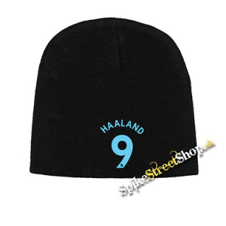 Čierna zimná čiapka ERLING HAALAND - 9 Blue