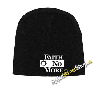 Čierna zimná čiapka FAITH NO MORE - Logo