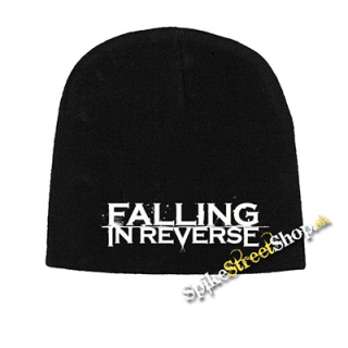 Čierna zimná čiapka FALLING IN REVERSE - Logo