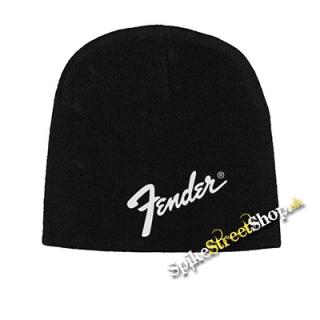 Čierna zimná čiapka FENDER - Logo
