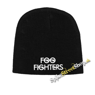Čierna zimná čiapka FOO FIGHTERS - Logo