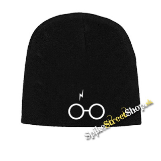 Čierna zimná čiapka HARRY POTTER - Glasses Crest