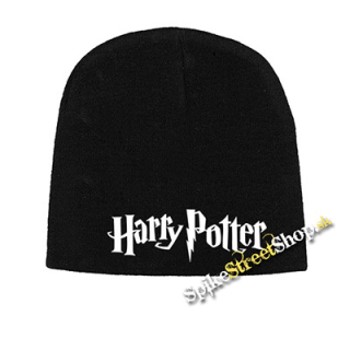 Čierna zimná čiapka HARRY POTTER - Logo