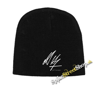 Čierna zimná čiapka JEFF HANNEMAN - Signature
