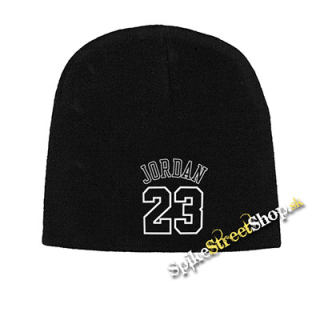 Čierna zimná čiapka JORDAN - 23