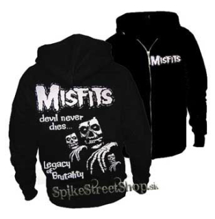 MISFITS - Legacy Of Brutality - mikina na zips