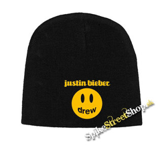 Čierna zimná čiapka JUSTIN BIEBER - Drew