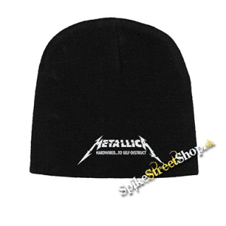 Čierna zimná čiapka METALLICA - Hardwired To Self Destruct