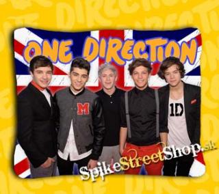 ONE DIRECTION - UK Flag & Band - vankúš