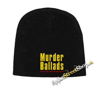 Čierna zimná čiapka NICK CAVE - Murder Ballads