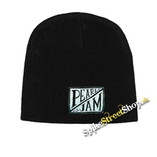 Čierna zimná čiapka PEARL JAM - Logo