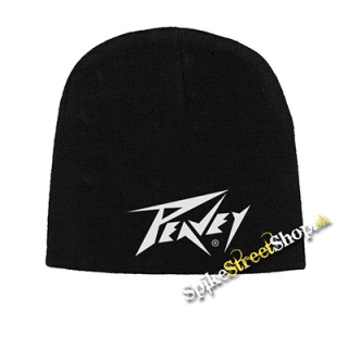 Čierna zimná čiapka PEAVEY - Logo