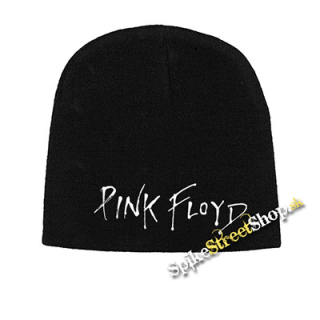 Čierna zimná čiapka PINK FLOYD - Logo
