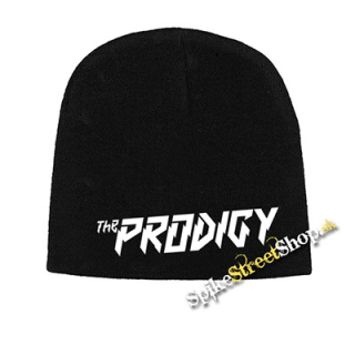 Čierna zimná čiapka PRODIGY - Logo