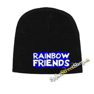Čierna zimná čiapka RAINBOW FRIENDS