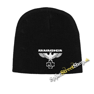 Čierna zimná čiapka RAMMSTEIN - Eagle