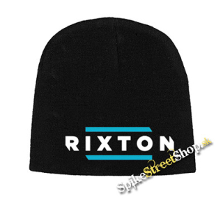 Čierna zimná čiapka RIXTON - Logo