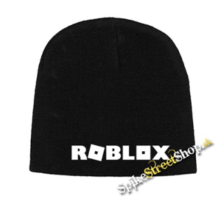 Čierna zimná čiapka ROBLOX - Logo Symbol White