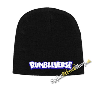 Čierna zimná čiapka RUMBLEVERSE - Logo