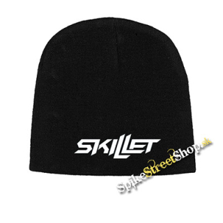 Čierna zimná čiapka SKILLET - Logo