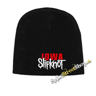 Čierna zimná čiapka SLIPKNOT - Iowa