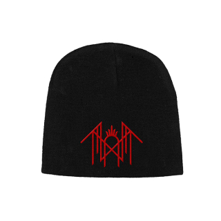 Čierna zimná čiapka SLEEP TOKEN - Sigil Red
