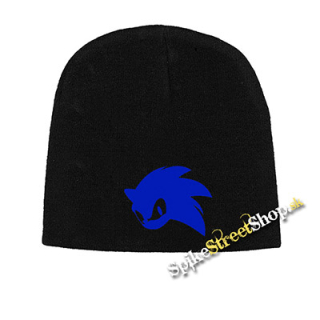 Čierna zimná čiapka SONIC THE HEDGEHOG - Face