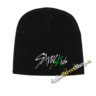Čierna zimná čiapka STRAY KIDS - Oddinary Green Logo