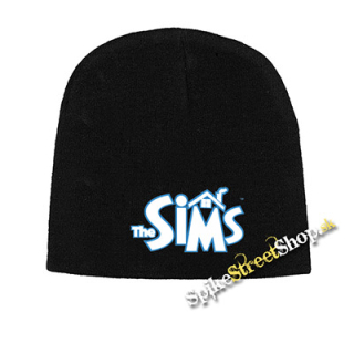 Čierna zimná čiapka THE SIMS - Logo