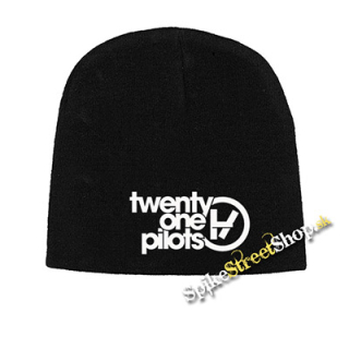 Čierna zimná čiapka TWENTY ONE PILOTS - Logo