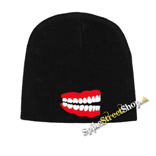 Čierna zimná čiapka ZUBY