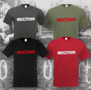 ANGELIC UPSTARTS - Logo - farebné detské tričko