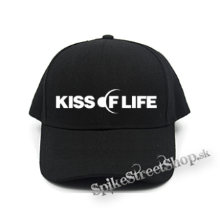 KISS OF LIFE - Logo - čierna šiltovka (-30%=AKCIA)
