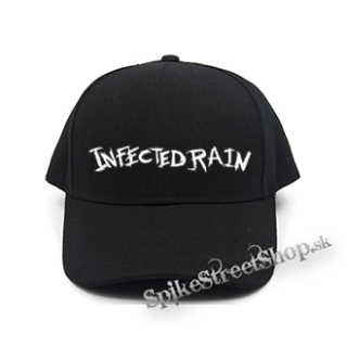 INFECTED RAIN - Logo - čierna šiltovka (-30%=AKCIA)