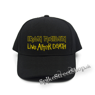IRON MAIDEN - Live After Death Logo - čierna šiltovka (-30%=AKCIA)