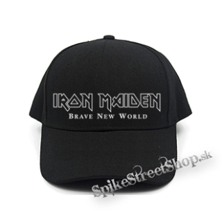 IRON MAIDEN - Brave New World Logo - čierna šiltovka (-30%=AKCIA)