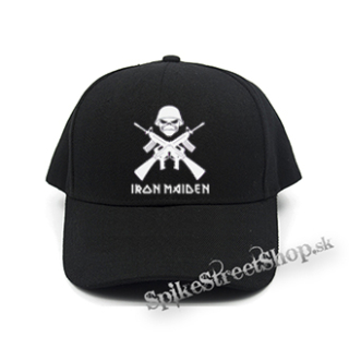 IRON MAIDEN - A Matter Of Life And Death Logo - čierna šiltovka (-30%=AKCIA)
