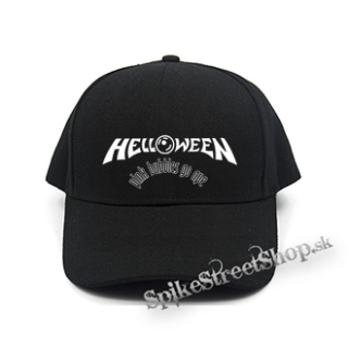 HELLOWEEN - Pink Bubbles Go Ape Logo - čierna šiltovka (-30%=AKCIA)