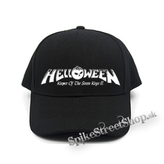 HELLOWEEN - Keeper Of The Seven Keys Part.II Logo - čierna šiltovka (-30%=AKCIA)