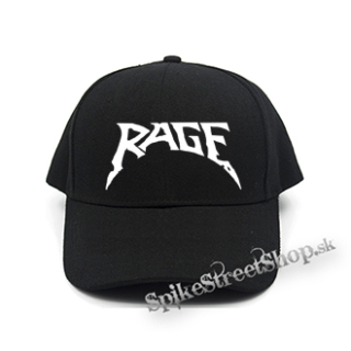 RAGE - Logo - čierna šiltovka (-30%=AKCIA)