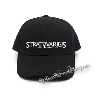 STRATOVARIUS - Logo White - čierna šiltovka (-30%=AKCIA)