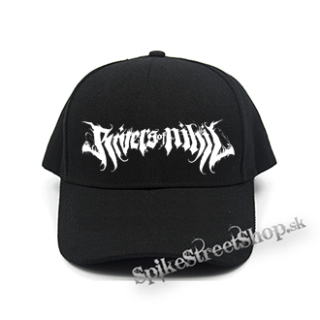 RIVERS OF NIHIL - Logo - čierna šiltovka (-30%=AKCIA)