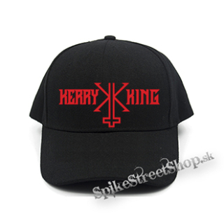 KERRY KING - Red Logo - čierna šiltovka (-30%=AKCIA)