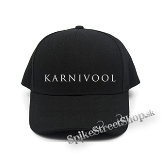 KARNIVOOL - Logo - čierna šiltovka (-30%=AKCIA)