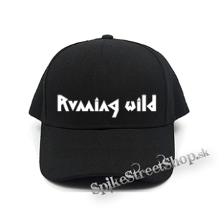 RUNNING WILD - Logo - čierna šiltovka (-30%=AKCIA)
