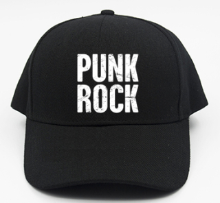 PUNKROCK - Logo Motív 2 - čierna šiltovka (-30%=AKCIA)