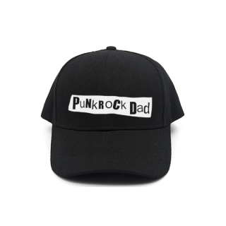 PUNKROCK DAD - čierna šiltovka (-30%=AKCIA)