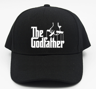 GODFATHER - Logo - čierna šiltovka (-30%=AKCIA)