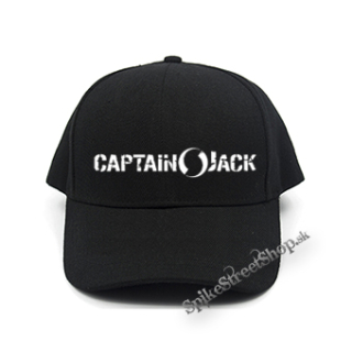 CAPTAIN JACK - Logo - čierna šiltovka (-30%=AKCIA)