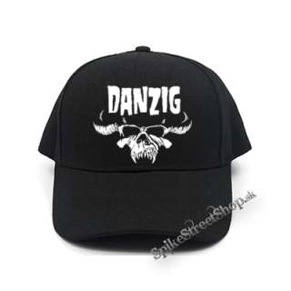 DANZIG - Logo Skull - čierna šiltovka (-30%=AKCIA)